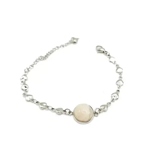 Calcite Heart - Armbånd