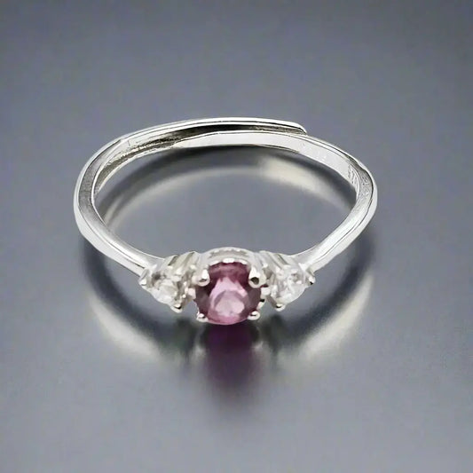 Granat sølvring - Ring