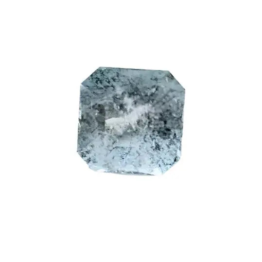 Aqua Radiance: 1.3ct Square Facetted Aquamarine - Gemstone