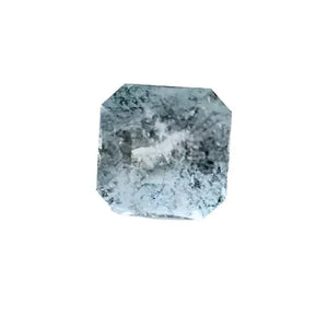 Aqua Radiance: 1.3ct Square Facetted Aquamarine - Gemstone