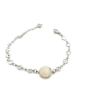Calcite Heart Armbånd