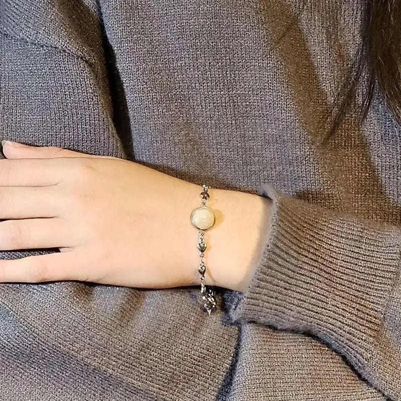 Calcite Heart - Bracelet