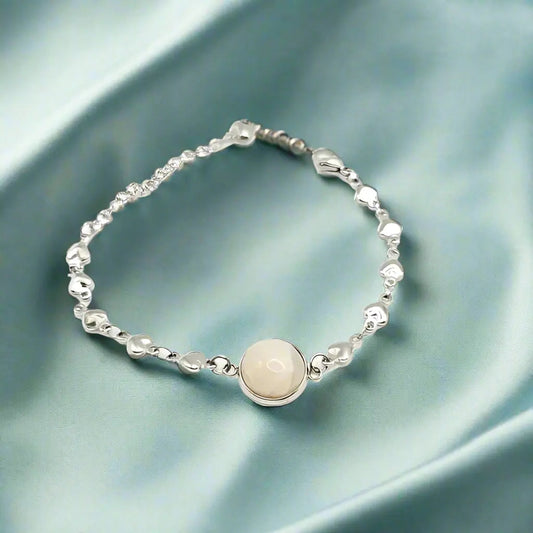 Calcite Heart - Bracelet
