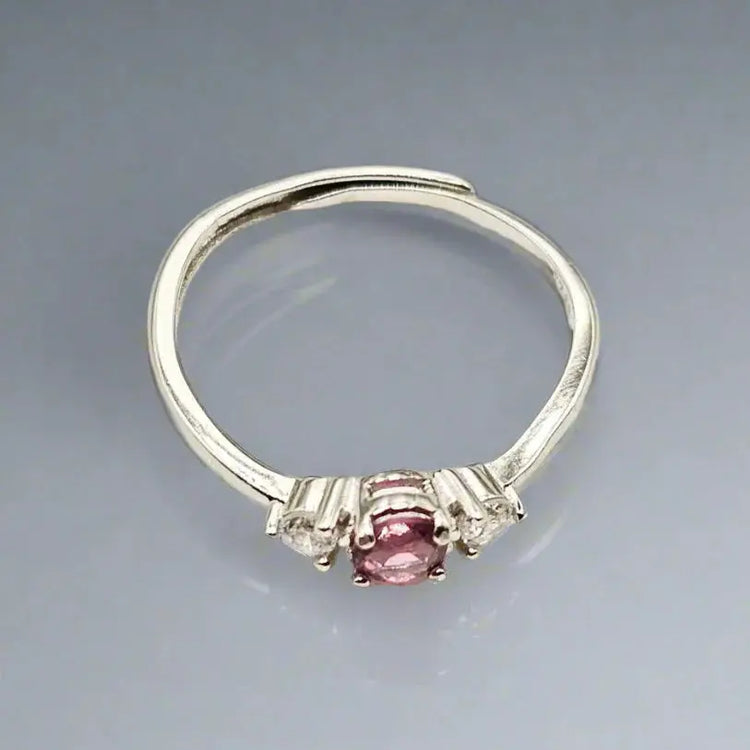 Granat sølvring - Ring