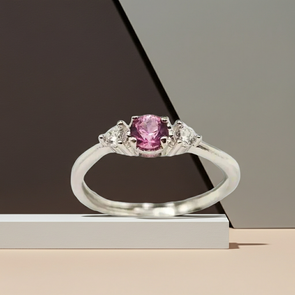 Granat sølvring - Ring