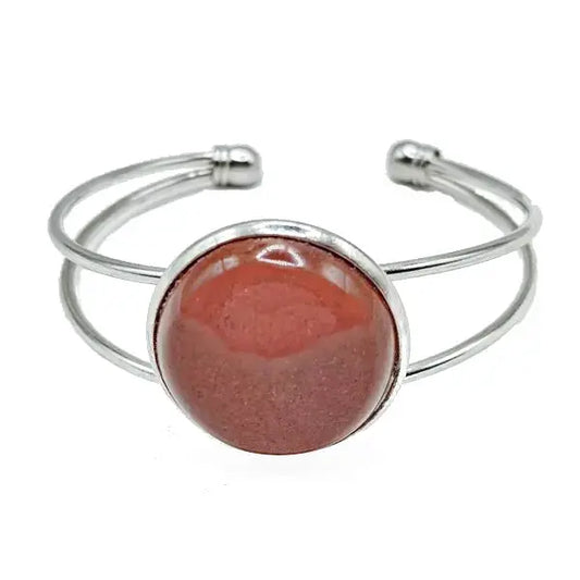 Jasper Bracelet - Red Dome - Bracelet
