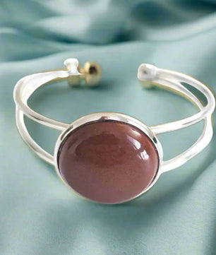 Jasper Bracelet Red Dome Armbånd