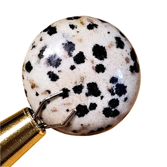 Rund Dalmatiner Cabochon - Cabochon