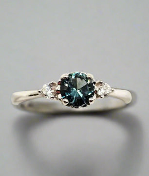 Sølv Ring med Spinel og Zirkoner Ring