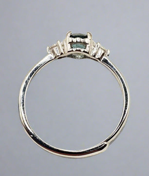 Sølv Ring med Spinel og Zirkoner Ring
